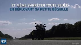 BMW fait rouler une moto sans conducteur
