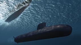 Un sous-marin de classe Barracuda.