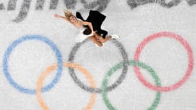 Victoria Sinitsina et Nikita Katsalapov lors du concours par équipes