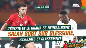 Can 2023 : L'Egypte et le Ghana se neutralisent, résultats et classements
