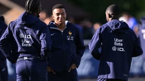 Kylian MBAPPE à Clairefontaine, le 01/09/2025