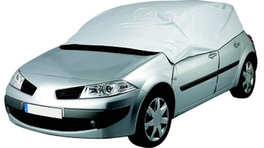 Une bache de protection pour toutes les surfaces vitrées d'un véhicule.