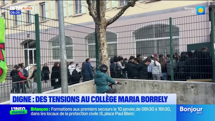 Digne : des tensions au collège Maria Borrely