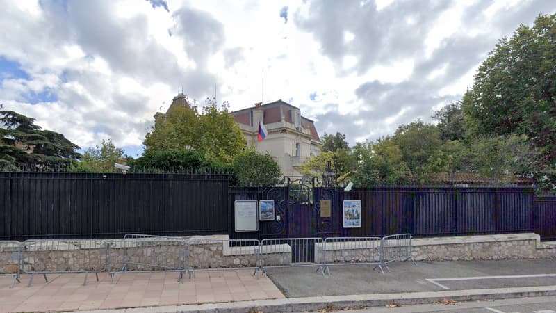 Le consulat général de Russie à Marseille (Bouches-du-Rhône), en octobre 2024.