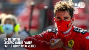 GP de Styrie : Leclerc avoue "avoir fait le con" avec Vettel