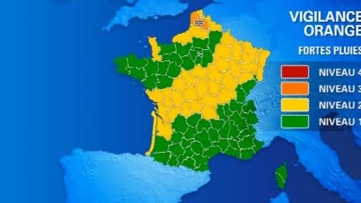 Une partie de la Liane dans le Pas-de-Calais est passée vendredi en vigilance orange