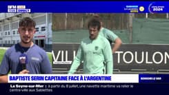 Rugby: Baptiste Serin sera capitaine de l'équipe de France face à l'Argentine