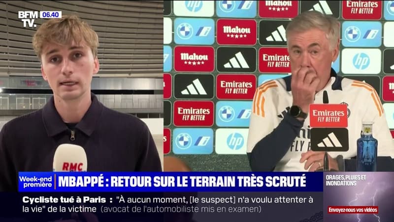 Affaire Mbappé: le joueur soutenu par le Real Madrid et de retour sur le terrain ce soir avec son club