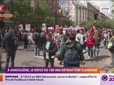 À Angoulême, le défilé du 1er mai devrait être clairsemé