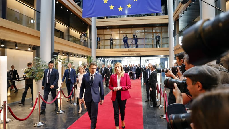 EN DIRECT - Emmanuel Macron à Strasbourg pour la Journée de l'Europe