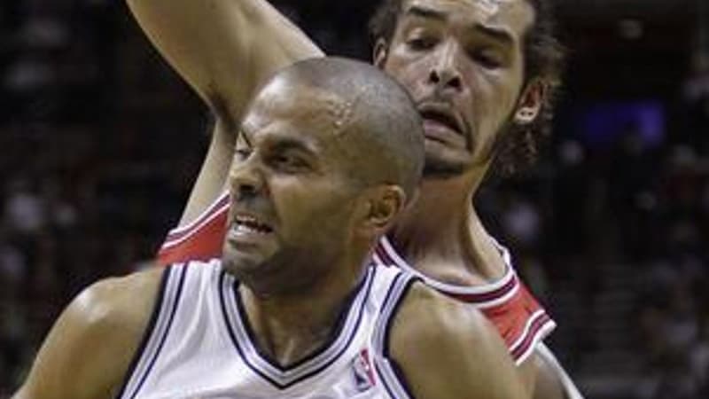 Tony Parker et Joakim Noah, rivaux en club, associés en sélection