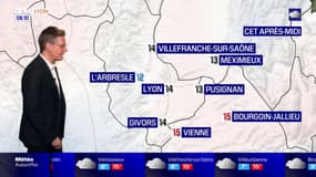 Météo Rhône: un samedi très nuageux avec un vent assez fort, 14°C à Lyon