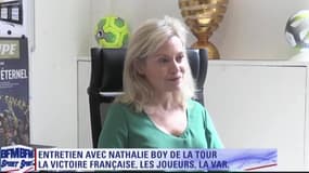 La France championne, une aubaine pour la L1 ? L'avis de la présidente de la LFP, Nathalie Boy de la Tour