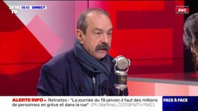 Pour Philippe Martinez, "c'est une évidence", il y aura au moins 1 à 2 millions de manifestants le 19 janvier "selon les syndicats"