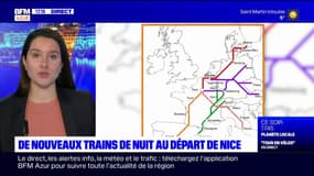 De nouveaux trains de nuit au départ de Nice