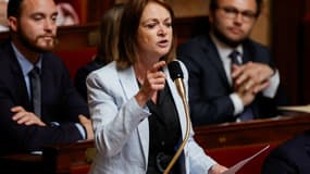 Caroline Parmentier à l'Assemblée nationale le 27 juin 2023. (Illustration)
