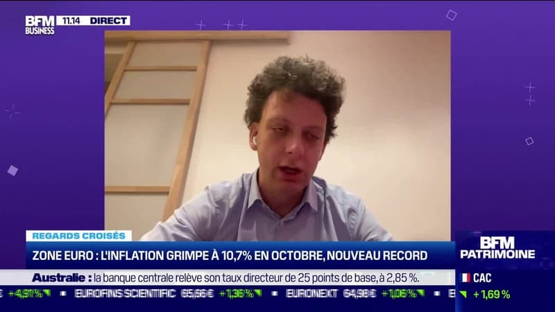 Loïc Becue VS Thibault Prébay : Zone euro, l'inflation grimpe de 10,7% en octobre - 01/11