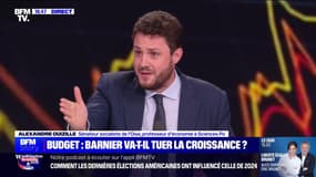 Budget: "Le sujet pour nous est d'aller chercher là où la fiscalité est la moins récessive pour la croissance", indique Alexandre Ouizille (sénateur socialiste de l'Oise)