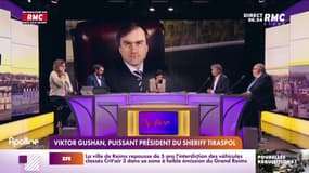 Portrait de Viktor Gushan, président du Sheriff Tiraspol et dirigeant de la Transnistrie