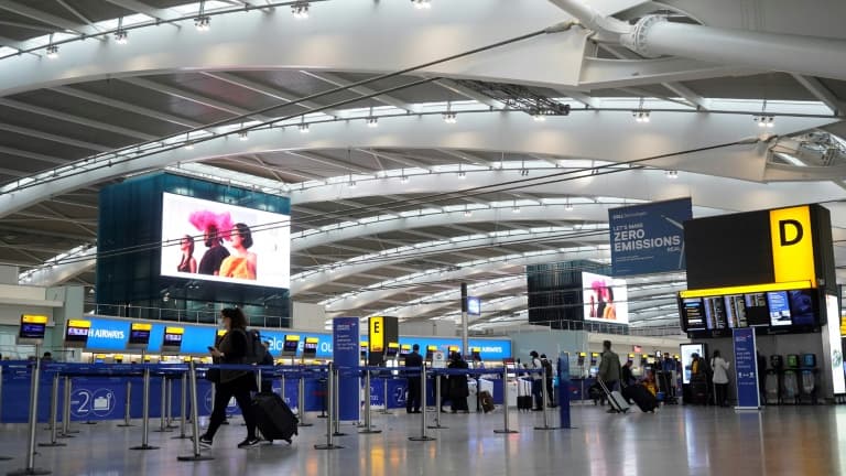 L'aéroport d'Heathrow en décembre 2020, à Londres