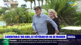 Carentan: à 100 ans, ce vétéran US va se marier