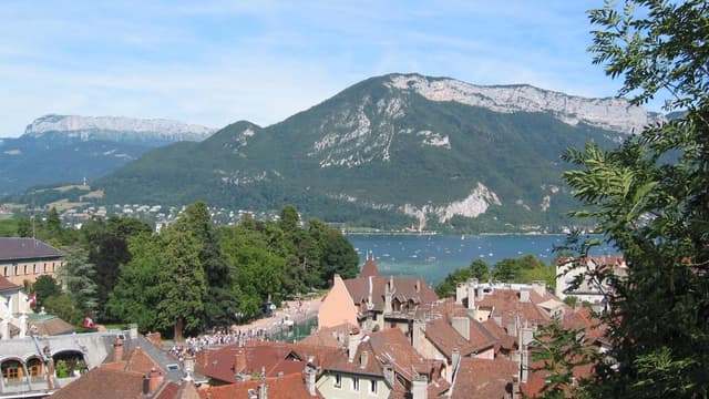 Annecy, vue de la vieille ville