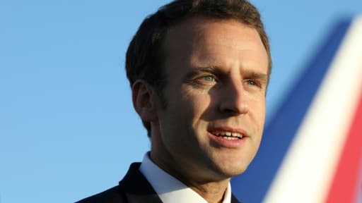 Le président Emmanuel Macron à Nouméa, Nouvelle Calédonie, le 3 mai 2018