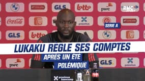 Serie A : "J’ai cru que j’allais exploser", Lukaku sans langue de bois après un été polémique