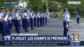 J-5 ! Les images des répétitions du défilé du 14-Juillet sur les Champs-Élysées