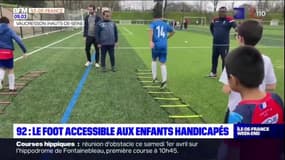 Hauts-de-Seine: le foot accessible aux enfants handicapés