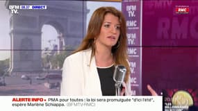 Marlène Schiappa maintient qu'elle est "très opposée" à l'ouverture de la GPA en France
