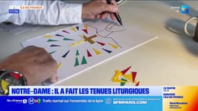 Réouverture de Notre-Dame: rencontre avec Jean-Charles de Castelbajac, le styliste qui a réalisé les tenues liturgiques