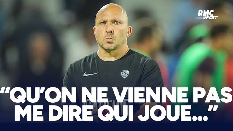 RC Toulon : "30 matchs max ? Qu'on ne vienne pas me dire qui va jouer" s'agace Mignoni
