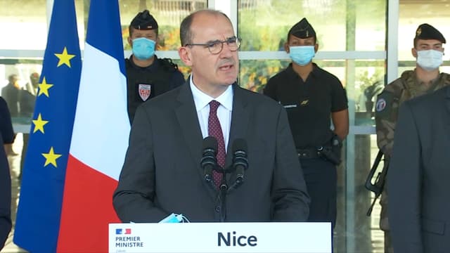 Jean Castex à Nice, le 25 juillet 2020.