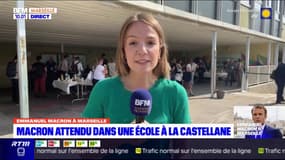 Marseille: Emmanuel Macron attendu dans une école à la Castellane