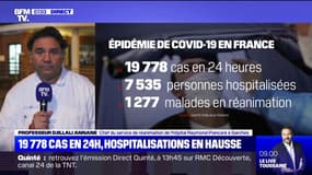 Pr Djillali Annane: "Il est possible que la progression de l'épidémie pèse sur notre activité à l'hôpital et en réanimation"