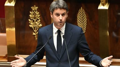 Gabriel Attal, à l'Assemblée nationale, le 8 septembre 2025.