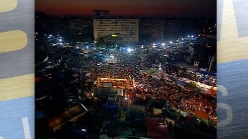 Les partisans de Mohamed Morsi réunis sur deux places du Caire pourraient êre délogés par la police cette nuit