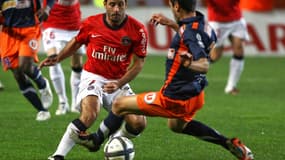 Buteur face à Montpellier, Giuly n'a pas pu masquer le manque d'efficacité de la paire Erding-Hoarau