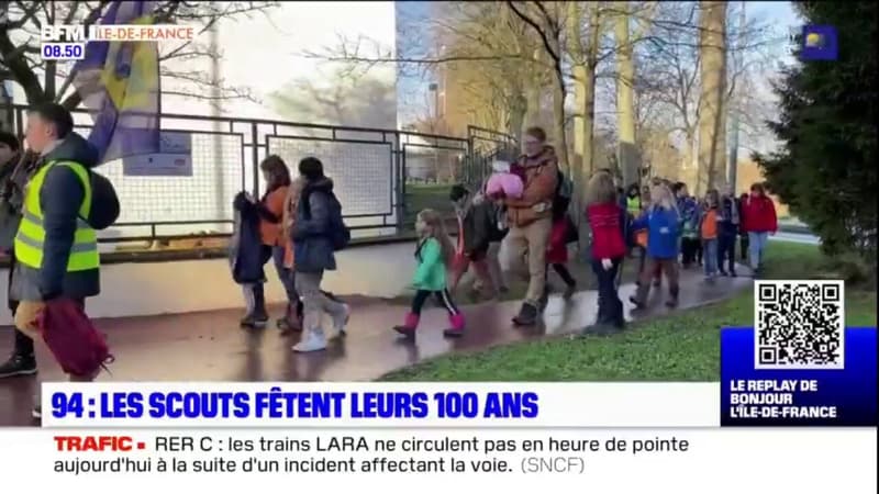 Val-de-Marne: les scouts fêtent leurs 100 ans