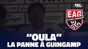 Ligue 2 : "Oula", petite panne de courant pour Ripoll et Guingamp en conférence d’après-match
