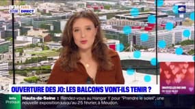 Cérémonie d'ouverture des Jeux olympiques: les balcons parisiens vont-ils tenir? 