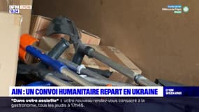Ain: un convoi humanitaire repart en Ukraine