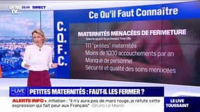 Petites maternités: faut-il les fermer?