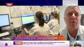 Prudhomme : "Il y a surement une surmortalité évitable de centaines de personnes par semaine"