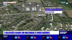 Manche: trois blessés dans un incendie dans une maison à Bricquebec