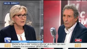 "Je soutiens les cheminots, je ne soutiens pas la grève telle qu'elle est organisée"
