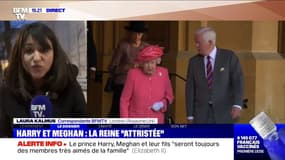 La reine Elizabeth II se dit "attristée" par les difficultés d'Harry et Meghan