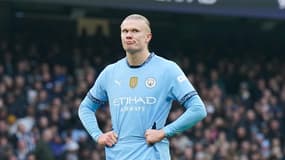 Erling Haaland avec Manchester City face à Everton le 26 décembre 2024