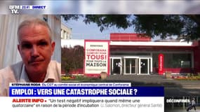 Conforama: "Nous ne serons pas en capacité de survivre" sans un prêt garanti par l'État, déclare Stéphane Roda (CGT)